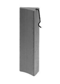 Fiber stang m/krog, 25-60 mm dæklag. L = 18 cm.