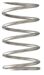 Åleruse i stål som spiral Ø4 mm. Ø85 x 500 mm