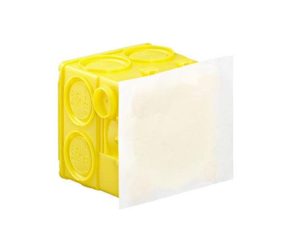 Dåse beton B2. H=68,5 mm åben med tape