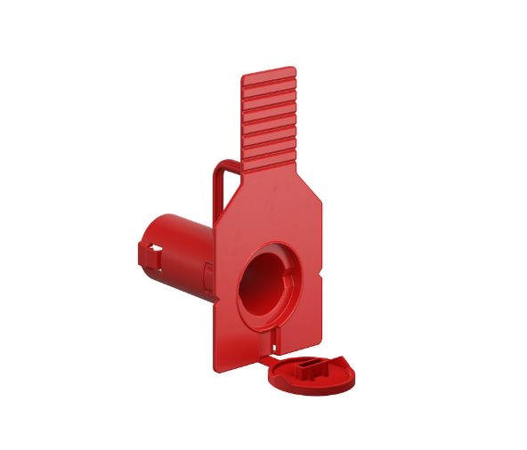 Endestykke væg-loftovergang rør u/klæber