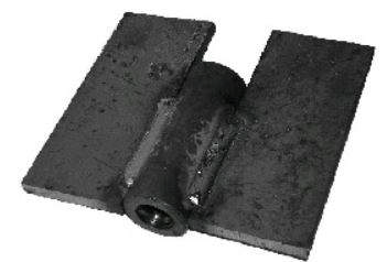 G15 svejsevinge til spunsvæg. 90 kN