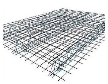 Armeringsstol 50-500 mm i stål L=2 meter