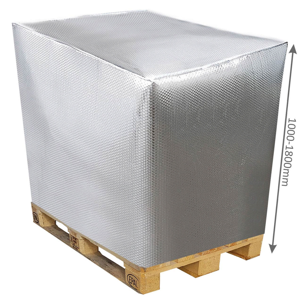 Termohætte til palle 800 x 1200 x 1200 mm