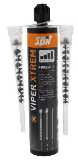SPIT VIPER XTREM injektionsmasse 280 ml med 2 rør