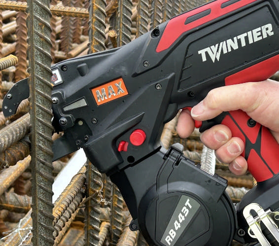 MAX Twintier bindemaskine RB 443T m/kuffert