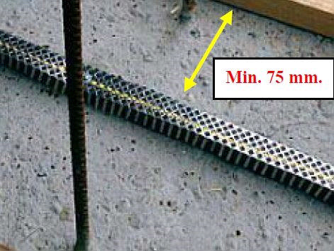 Volclay fugebånd RX-101. 19x25 mm.