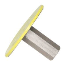 Kontaktplade Ø80 mm-A4. Tilsluttes armeringen