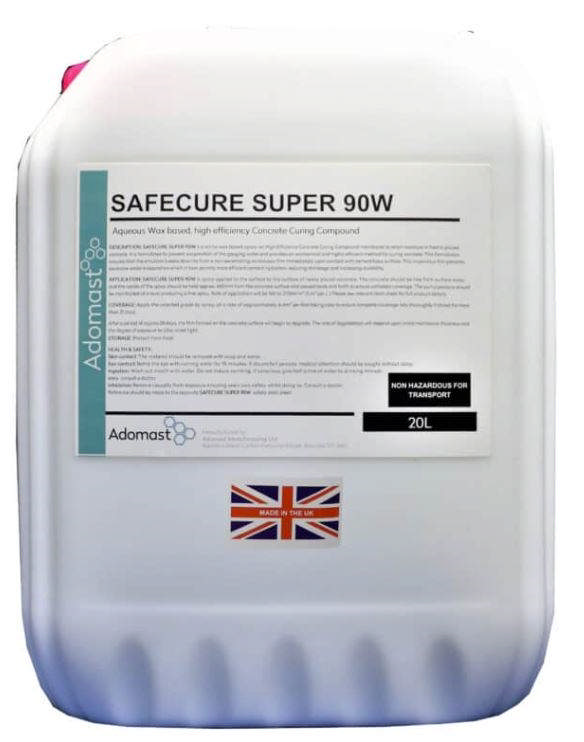 Safecure voksbaseret curing 20 l/dunk. 4-6 m²/l
