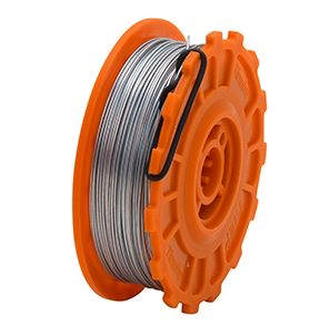 Tjep 0,8 mm tråd til bindemaskine. Elforzinket