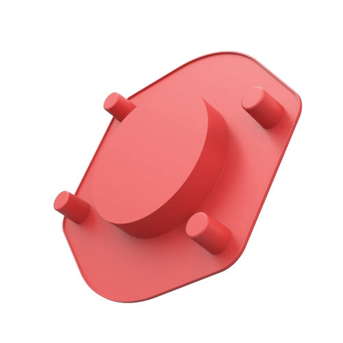 Flangebeskytter type DAE 3000 blå