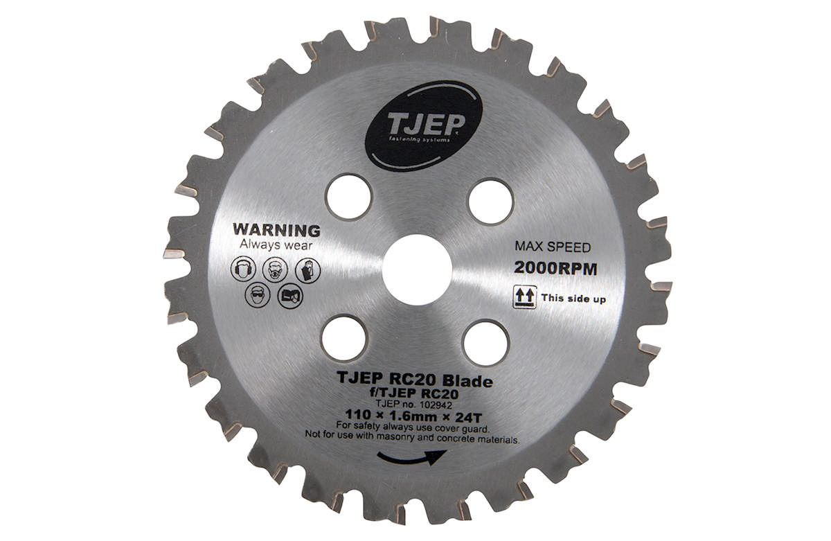 Klinge til Tjep Rod Cutter RC20A. Ø110 mm
