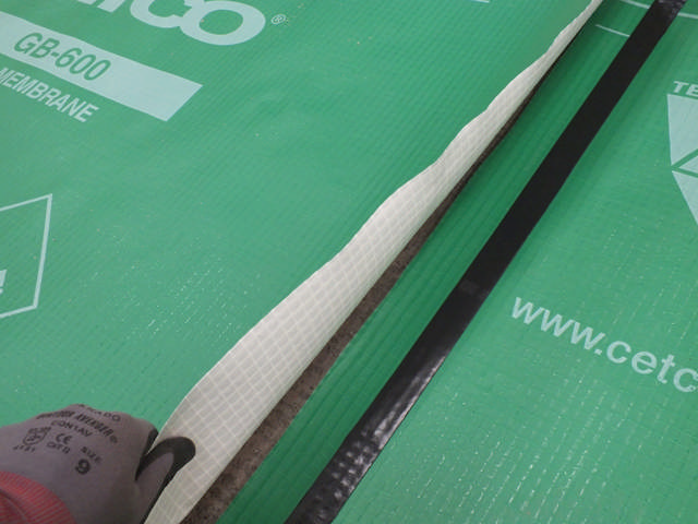 Gas- og radon membran. 2 x 50 meter. T = 0,6 mm