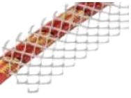 MASTERTUBE rund stålnet. 1 meter/stk. 25 meter/ks.