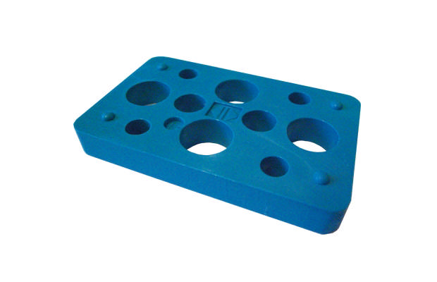 Justerbrik 6 tons Blå farve