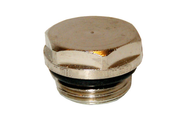 Afslutningsprop t/radiator 1/2