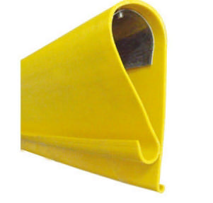 Beskyttelsesskinne for Ø8-40 mm plast/stål skinne