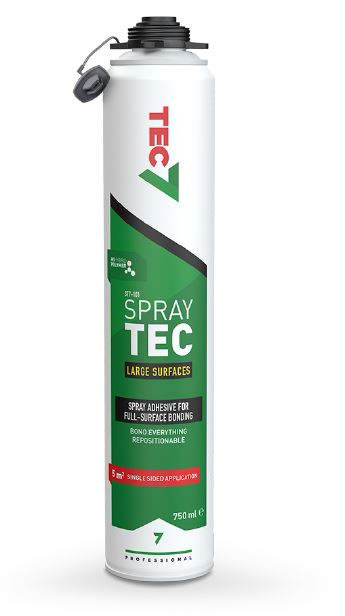 750 ml ca. 5 m2 miljø venligt Spray lim.  ST7-101