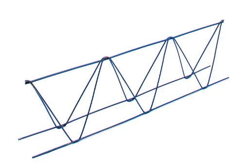 Armeringsstol 50-500 mm i stål L=2 meter