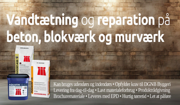 Fugt- og vandtætningsløsninger