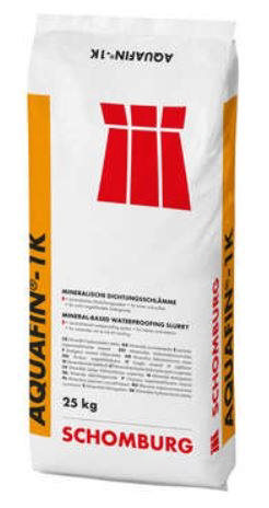 Aquafin 1K_sæk.JPG Aquafin 1K - Vandtætningsmembran 3,5 - 4,5 kg/m²