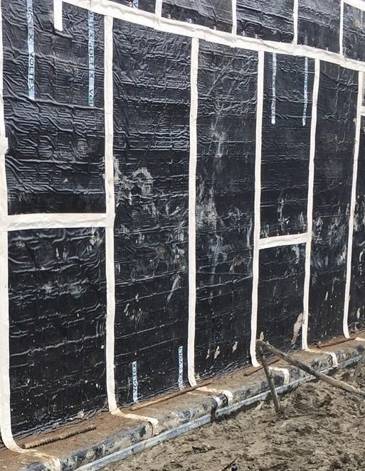 Voltex DS og CRDS.jpg Voltex DS membran 1,10x5 m. HDPE-folie. 35 rl./pl.