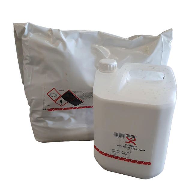 Renderoc KIT_.png 20 kg Renderoc ST 05 + 5 l Nitobond blandevæske