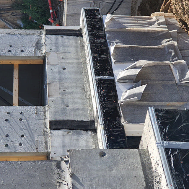 Volclay voltex DS_Byggeplads Odense.jpg Voltex CR DS membran 1,10 x 5,00 m. 35 rl./palle