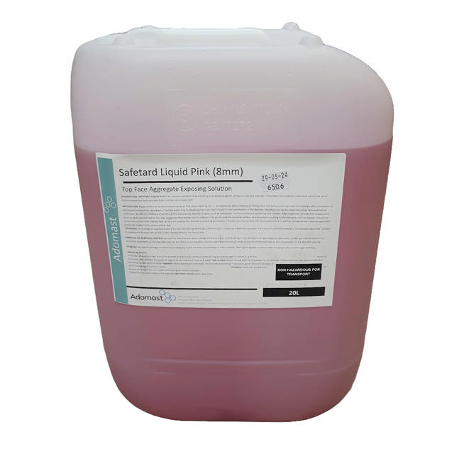 Retarder Safetard Liquid_PINK.png SAFETARD LIQUID Retarder 5-8 mm. Til overflade