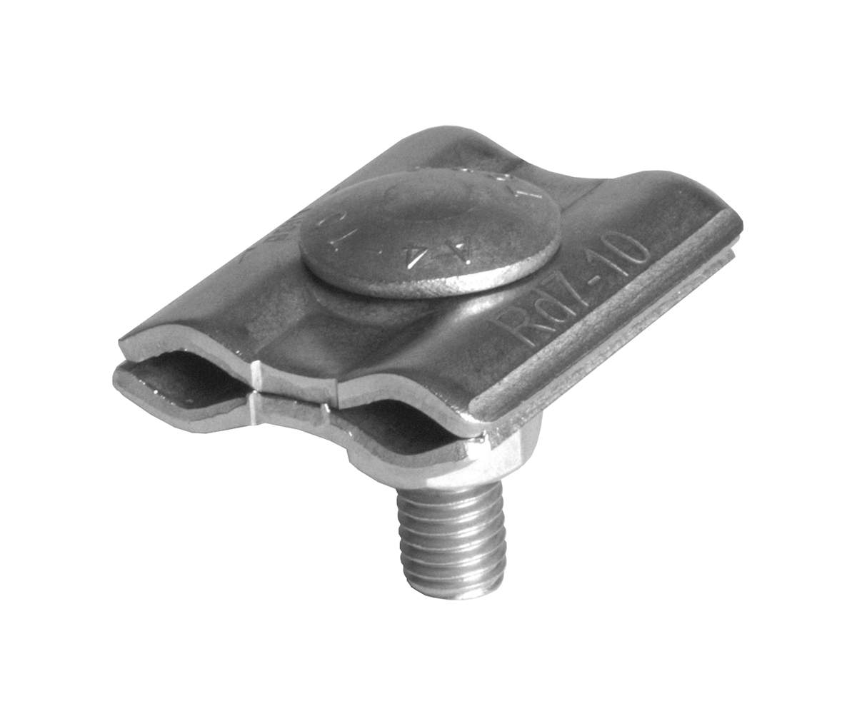 Parallel connector varmforzinket FeZn M10x35 mm