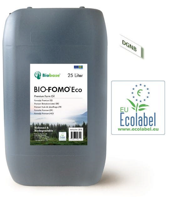 BIO-FOMO® Eco Formolie. 25 l/dunk. EU Ecolabel