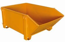 Materialekasse 1000 l. Vægt 180 kg. Max. 2.000 kg