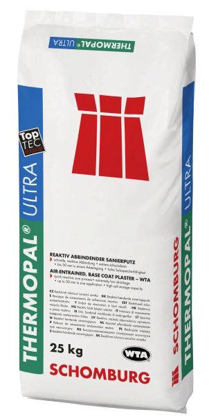 THERMOPAL-ULTRA  Grå 25 kg. Lagtykkelse 30 mm